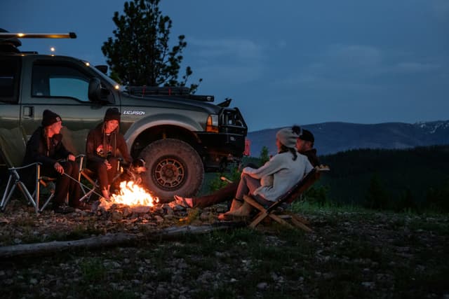 Toyota 4Runner on mountain trail