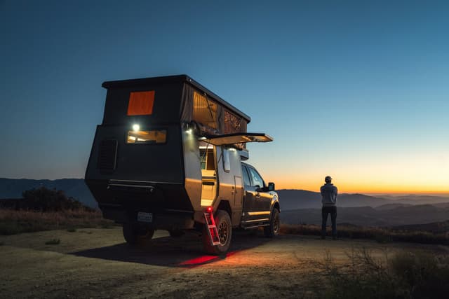 Ford Bronco in backcountry